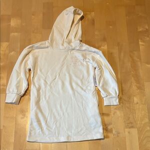 Old Navy Cream Kids Hoodie longer cut